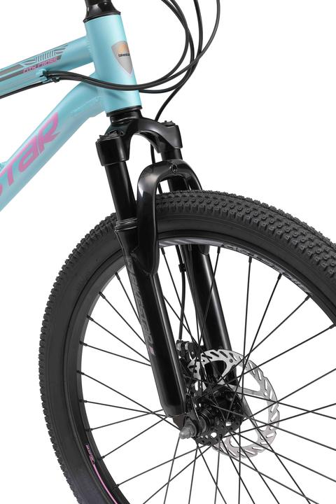 Actual product image Bikestar Fully mountain bike (24")