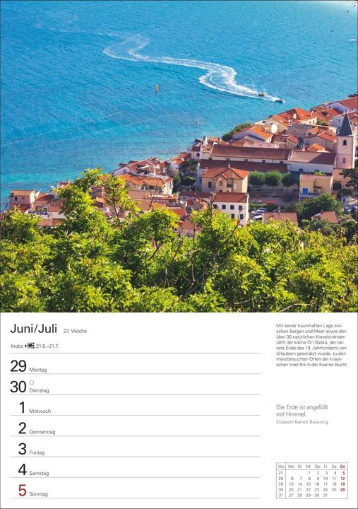 Actual product image Harenberg Mittelmeer Wochenplaner 2026 - Eine Reise in 53 Bildern (German)