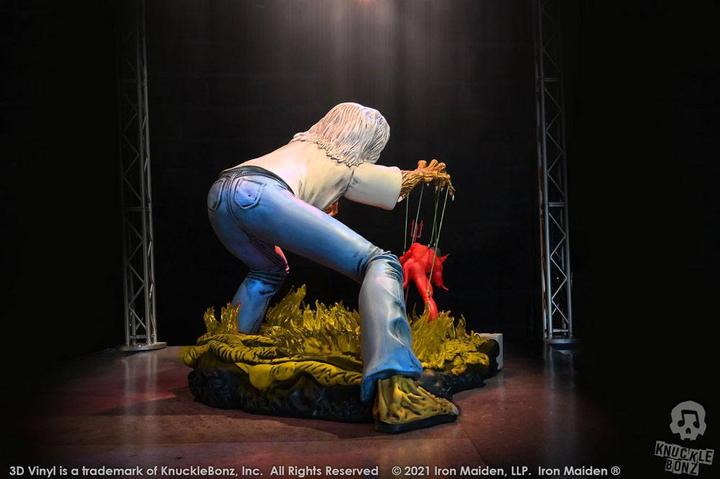 Actual product image Knucklebonz 3D Vinyl: Iron Maiden - The Number of the Beast Statue