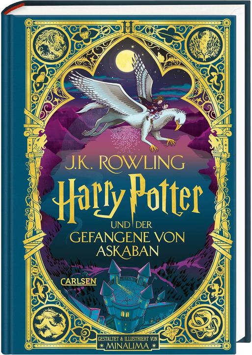 Produktbild Harry Potter und der Gefangene von Askaban (MinaLima-Edition mit 3D-Papierkunst 3) (Deutsch, MinaLima, J.K. Rowling, 2023)