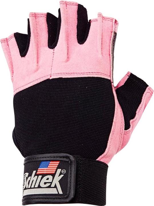 Schiek Platinum Lifting Gloves Model 520 PINK (M)