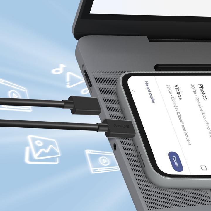 Image du produit Sony USB C - USB C (1 m, USB 3.2 Gen 1)