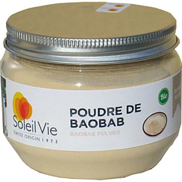 Image du produit Soleil Vie Poudre de baobab bio (1 pièce(s), Poudre, 80 g)