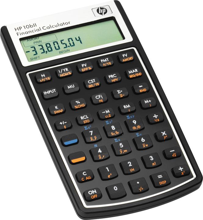 Image du produit HP 10bii+Int (Piles)