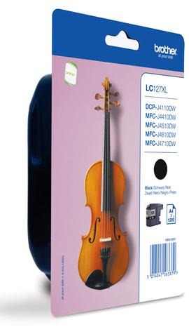 Produktbild Brother LC127XLBK - Sehr hohe Ergiebigkeit - Schwarz (BK)