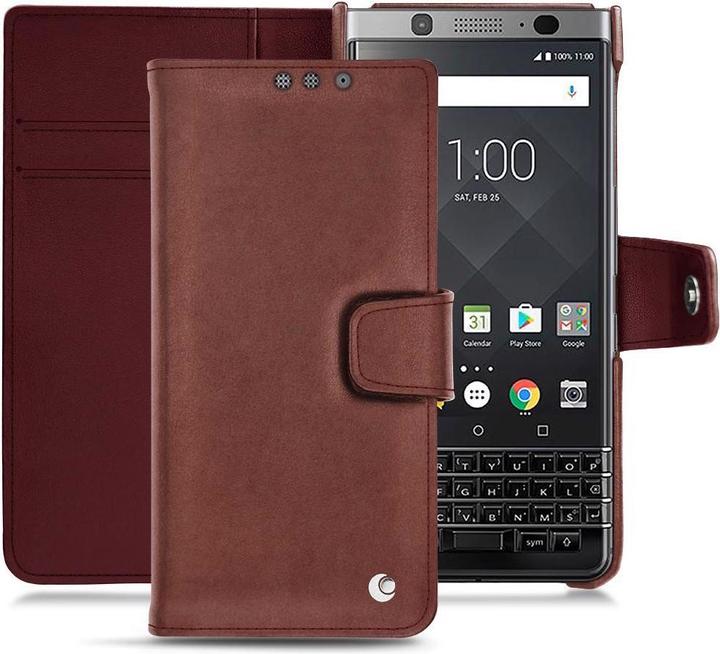Produktbild Noreve Lederschutzhülle Wallet (Blackberry KEYone)