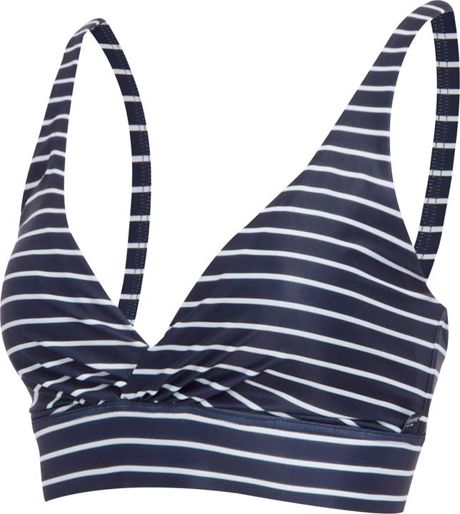 Actual product image Regatta Womens/Ladies Paloma Stripe Textured Bikini Top (40)