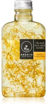Produktbild Angelic Cuvee Calendula & Lemon Balm Illuminating and Moisturizing Body Oil - 200 ml (Körperöl, 200 ml)