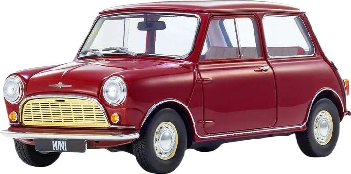 Kyosho Morris Mini Minor Clipper Kirschenrot, 1:18