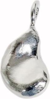 Changemaker Anhänger Tuff Fluid recyceltes Silber (recyceltes Silber aus der Schweiz und Deutschland und Österreich)