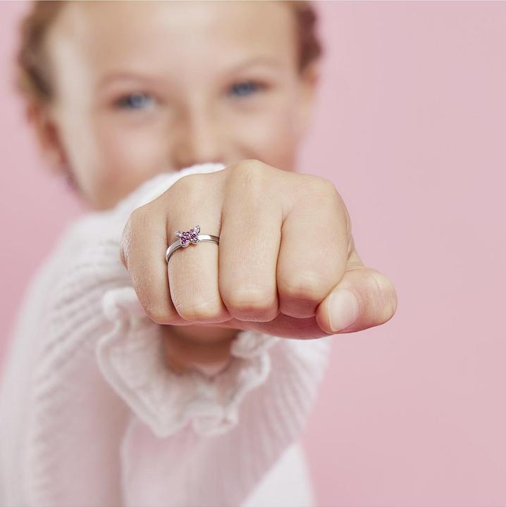 Produktbild Prinzessin Lillifee Ring für Mädchen, 925 Sterling Silber, Preciosa | Schmetterling (925 Silber)