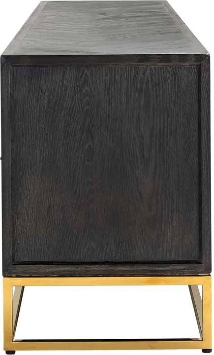 Immagine prodotto Richmond Interiors Mobili TV Blackbone nero oro 220 (220 x 42,5 x 60 cm)