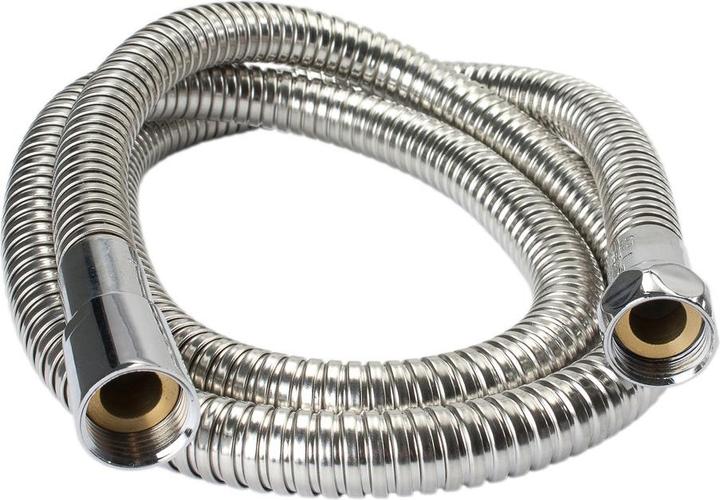 Produktbild Dönges Metall-Brauseschlauch, Ø 12 mm, Anschluss 1/2" x 1/2", Länge 1,5 m (150 cm)