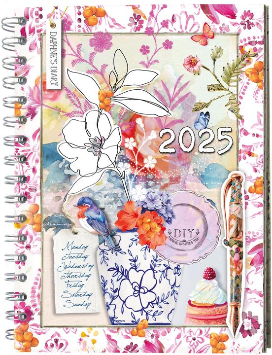 Produktbild Daphne's Diary - Taschenkalender 2025 (Deutsch)