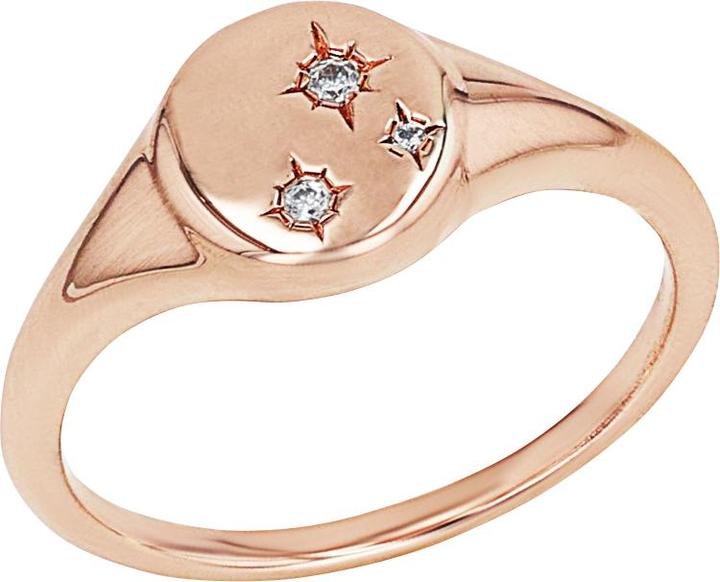 S.Oliver Ringe für Damen, 925 Sterling Silber, Zirkonia synth. (52, 925 Silber)