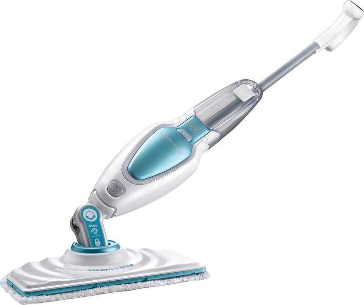 Produktbild Black & Decker Dampfbesen inkl. ErsatzPads und Teppichgleiter FSM16CDQS (1600 W)
