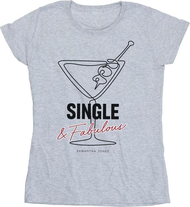 Sex and the City Single And Fabulous TShirt (XL)
