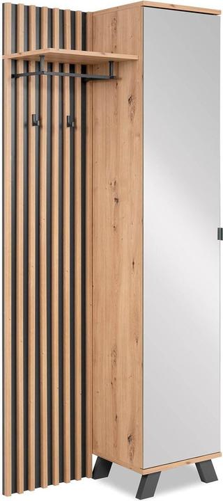 Produktbild Homestyle4u Garderobenschrank mit Spiegel