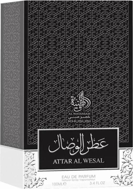 Actual product image Al Wataniah Perfume for Men Attar Al Wesal (Eau de parfum, 100 ml)