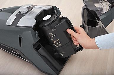 Actual product image Miele With EcoTeQ Plus floor nozzle + AirTeQ floor nozzle