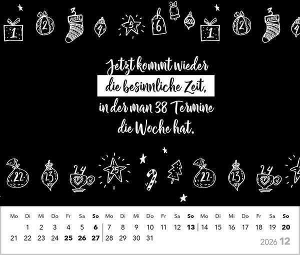 Produktbild Visual Words Black 2026 (Deutsch)