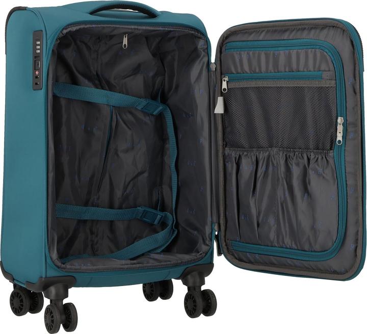 Immagine prodotto D&N Travel Line 9504 Carrello cabina a 4 ruote S 55 cm (35 l, Bagaglio a mano (fino a 50 litri))