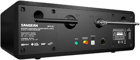 Actual product image Sangean Wfr-2d (Web radio, DAB+, FM, Wi-Fi)