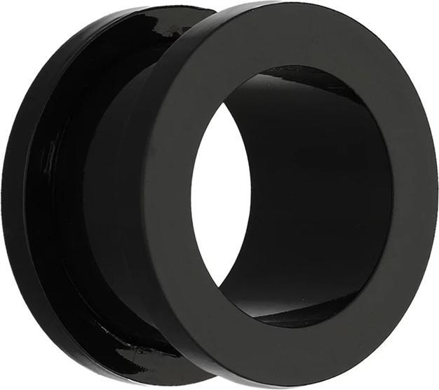 Produktbild Star Piercing Flesh Tunnel schwarz (ohne Messing, Acryl)