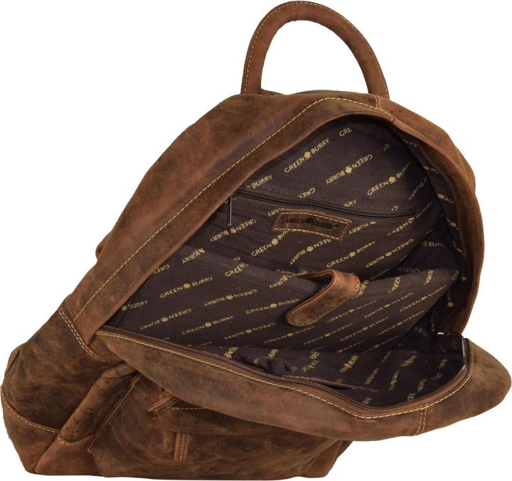 Produktbild Greenburry Vintage Retro Rucksack Leder 42 cm Laptopfach (17.50 l)
