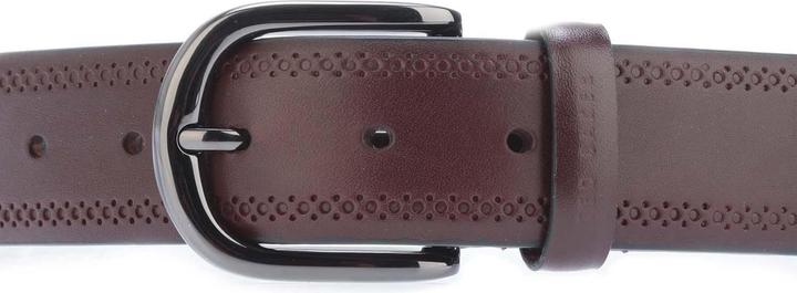 Actual product image Ted Baker Picolt Brogue Detailing Bovine Leather Belt