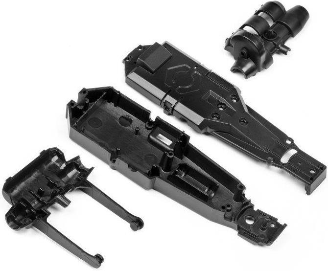 HPI Q32 - Main chassis/rear axle