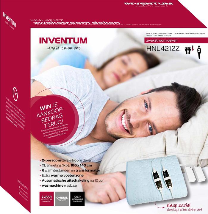 Immagine prodotto Inventum HNL4212Z - Elettricità - Stanza di servizio - 160x140 cm - Bianco e nero (140 x 160 cm)