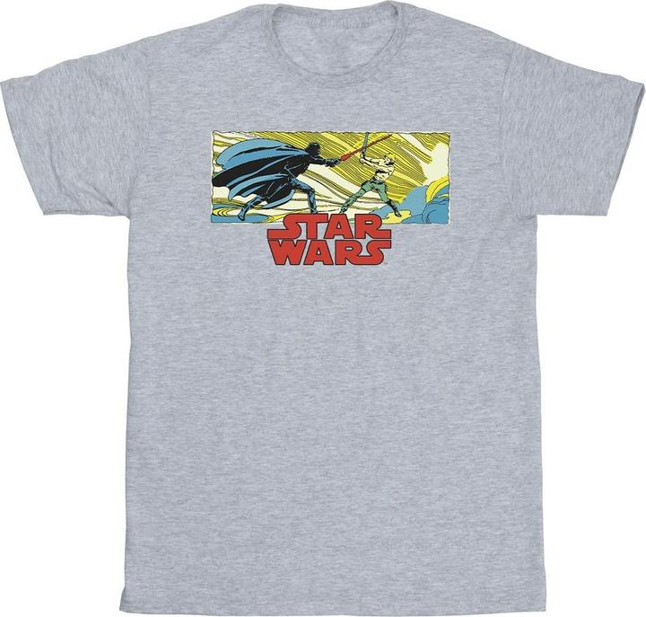 Produktbild Star Wars Comic Strip Luke And Vader TShirt (4XL)