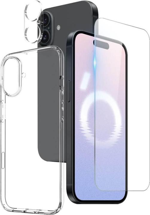Produktbild Northjo iPhone 16 - Set Handyhülle und Panzerglas (Apple iPhone 16)
