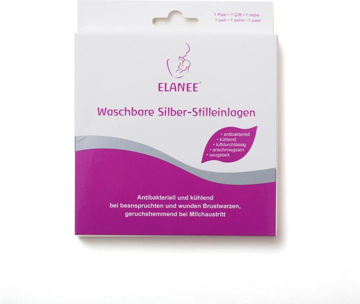 Produktbild Elanee Silber-Stilleinlagen (1 x)