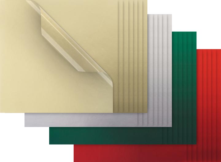 Immagine prodotto Gebrüder Bertels Carta pieghevole "Matt Metallic", 15x15 cm, 32 fogli (110 g/m², 32 x)