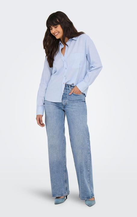 Actual product image Only Pgalina Life L/S Stripe Shirt Wvn (L)