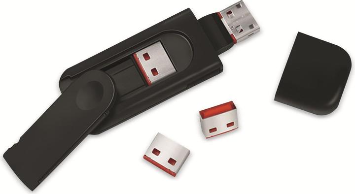 LogiLink USB-A-Port lock (1x key and 4x locks)