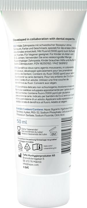 Actual product image TePe Daily Toothpaste Baby 50ml (50 ml)