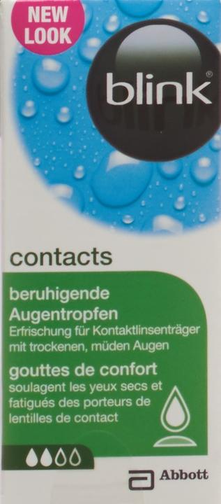 Image du produit Blink contacts (10 ml, Flacon compte-gouttes de 10 ml)