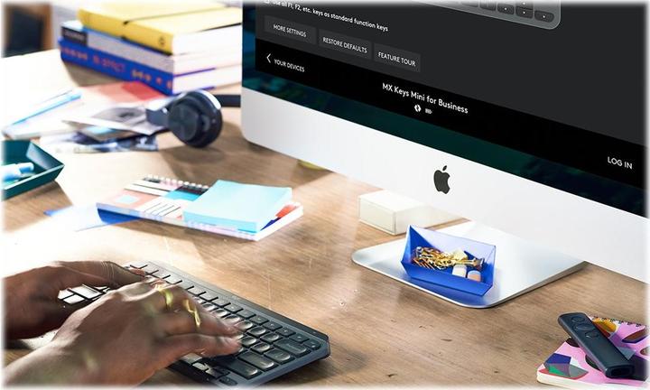 Image du produit Logitech MX Keys Mini for Business (DE, Sans fil)