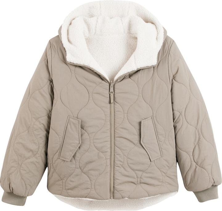 Actual product image La Redoute Collections Wendbare gesteppte Winterjacke mit Kapuze (94, 98)