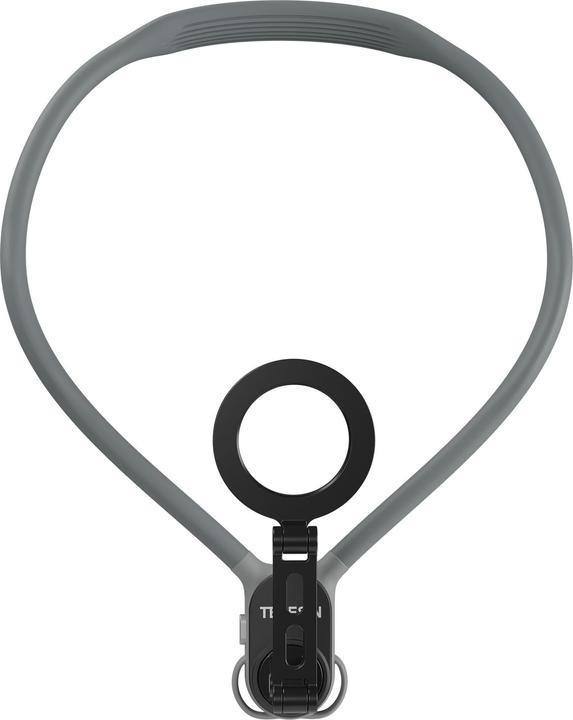 Actual product image Telesin magnetic neck mount for mobilephone-Max Version(grey)-