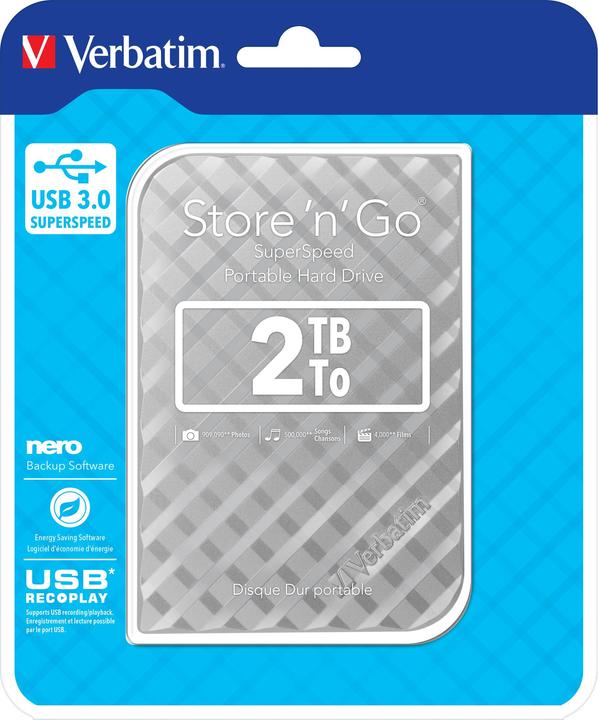 Produktbild Verbatim Hard Drive Store 'n' Go (2 TB)