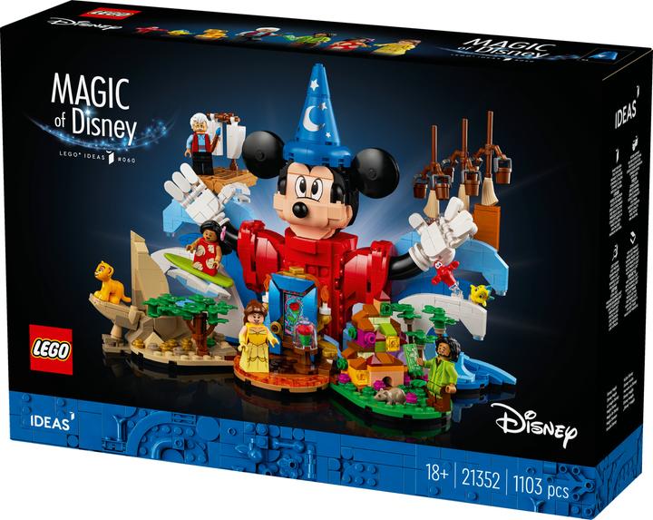 Image du produit LEGO Magie Disney (21352, LEGO Ideas, LEGO difficiles à trouver)