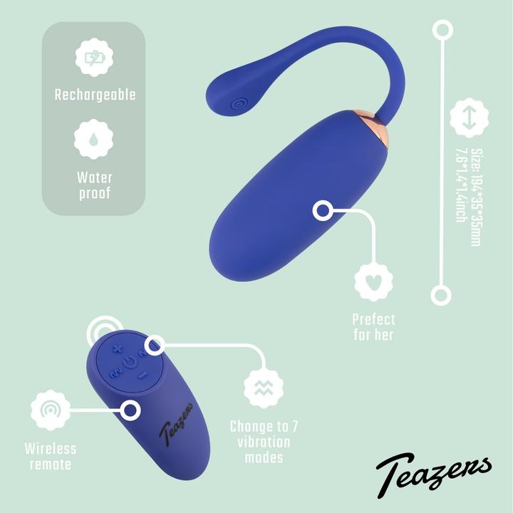 Actual product image Teazers VibroEi mit Fernbedienung