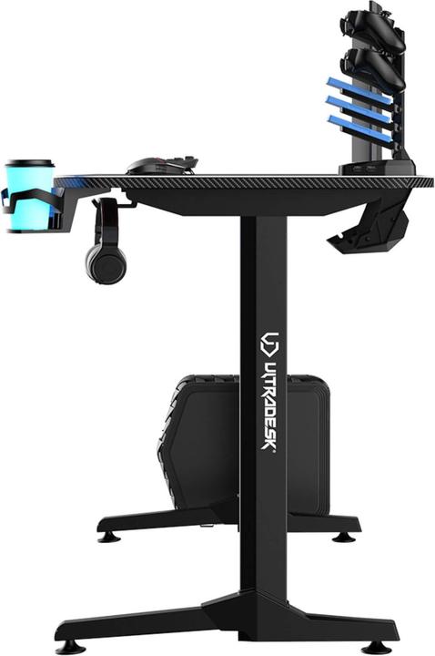 Produktbild Ultradesk Biurko Frag Czarne 140 cmx60 cm