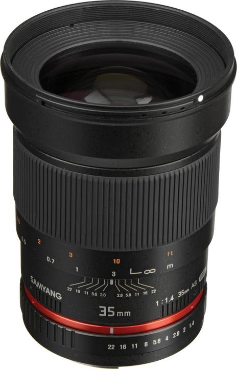 Immagine prodotto Samyang 35mm f/1.4 AS UMC - Canon EF (Canon EF, Canon EF-S, Full-frame)