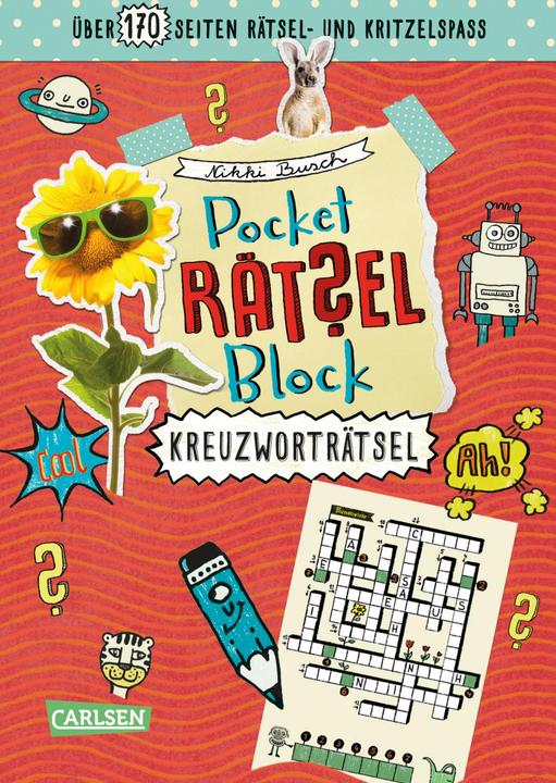 Produktbild Pocket-Rätsel-Block: Kreuzworträtsel (Deutsch, Nikki Busch)