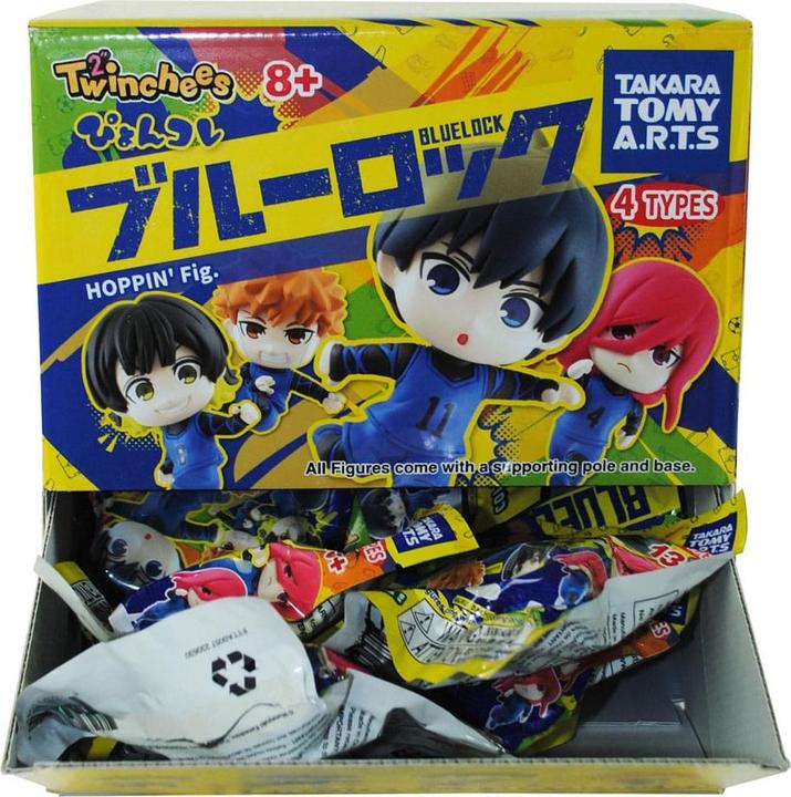 Takara Tomy Minifigure Twinchees Blue Lock Hoppin' 5 cm Display (24)